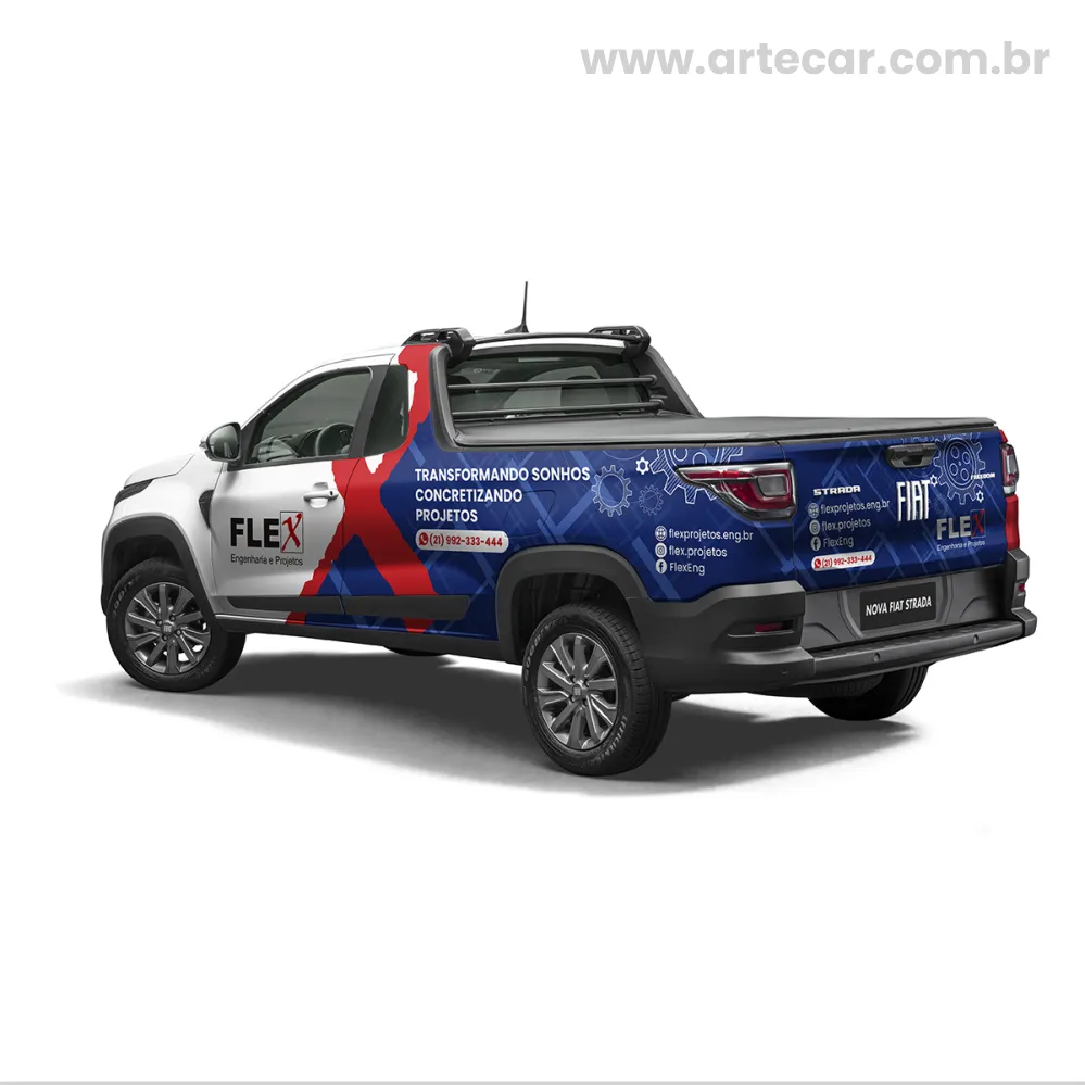 Arte para Fiat Strada Freedom