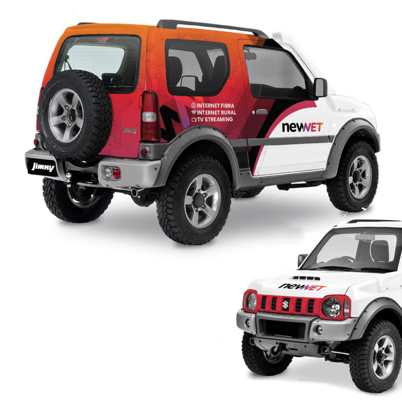 Arte para Jimny, Gol, Saveiro, Uno e demais , carro Frota