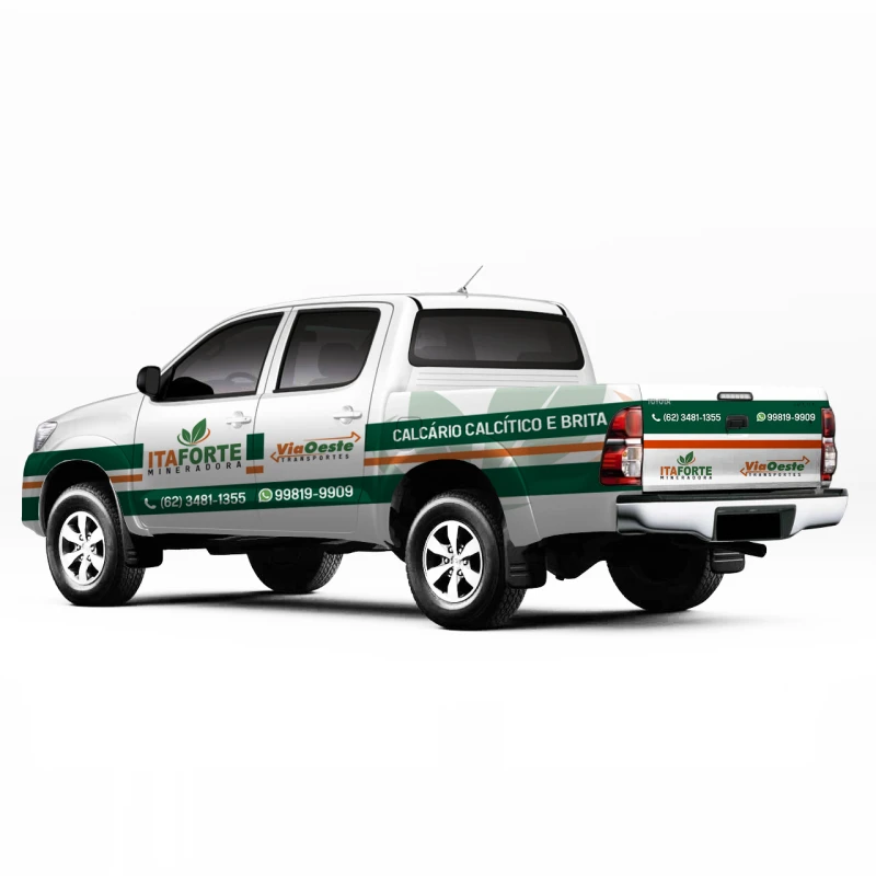 Arte para Hilux, carro Picape (Pick up)