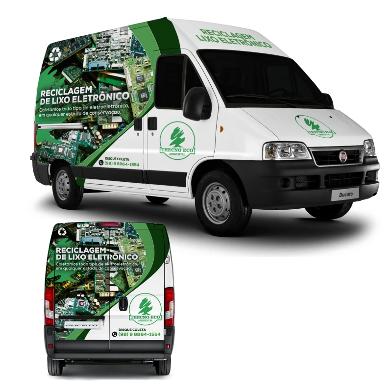 Arte para Ducato, carro Vans