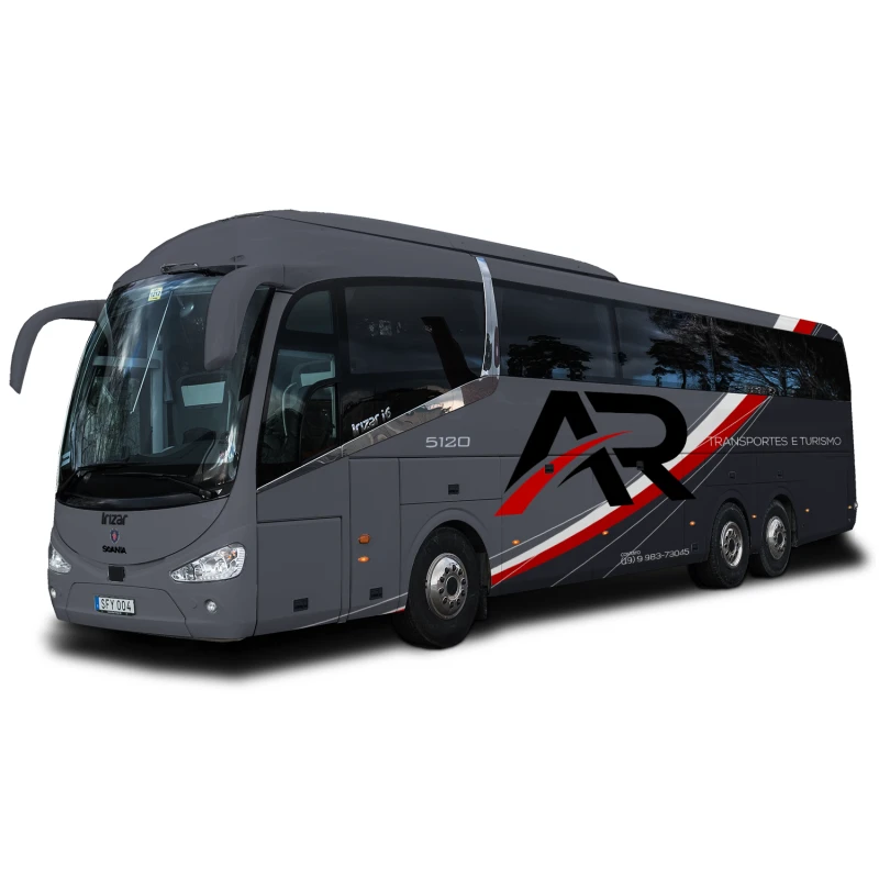 Arte para ônibus Irizar , carro Ônibus