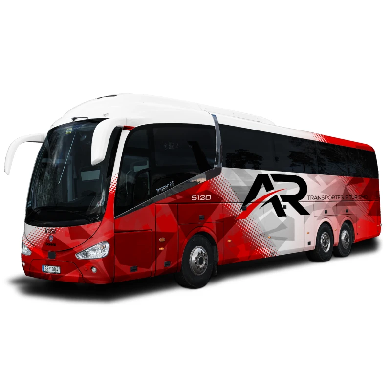 Arte para ônibus Irizar , carro Ônibus