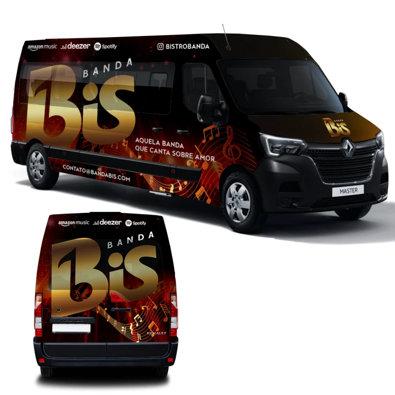 Arte para Renault Master, carro Vans