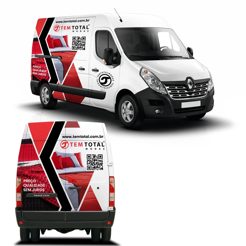 Arte para Renault Master, carro Vans