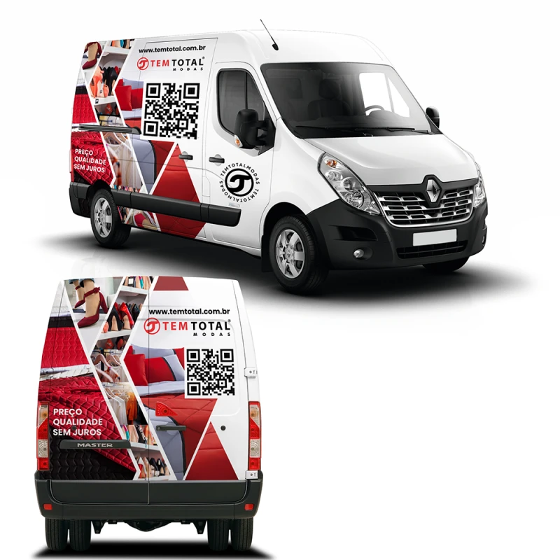 Arte para Renault Master, carro Vans