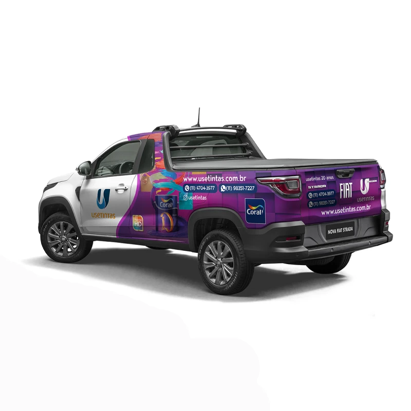 Arte para Strada Endurance, carro Picape (Pick up)